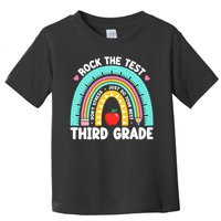 Rock The Test Day 3rd Grade Teach.er Third Grade Testing Day Toddler T-Shirt