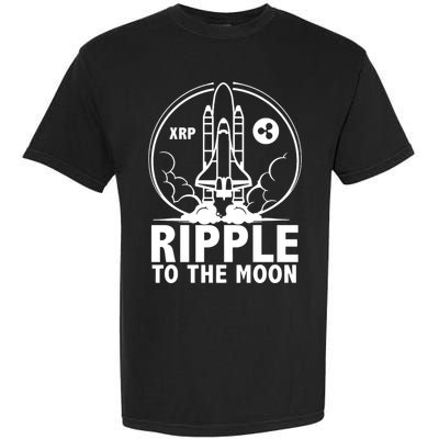 Ripple To The Moon Garment-Dyed Heavyweight T-Shirt