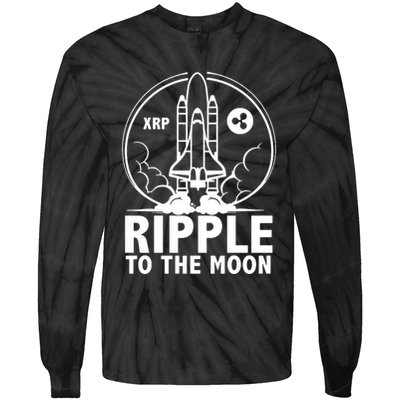 Ripple To The Moon Tie-Dye Long Sleeve Shirt