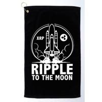 Ripple To The Moon Golf Towel