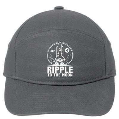 Ripple To The Moon 7-Panel Snapback Hat