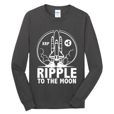 Ripple To The Moon Tall Long Sleeve T-Shirt