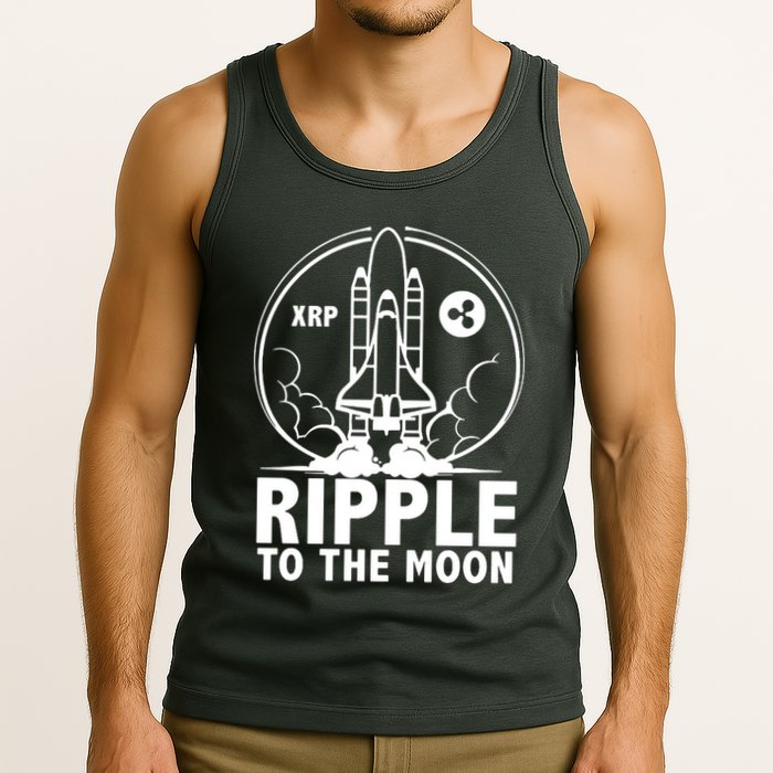 Ripple To The Moon Tank Top
