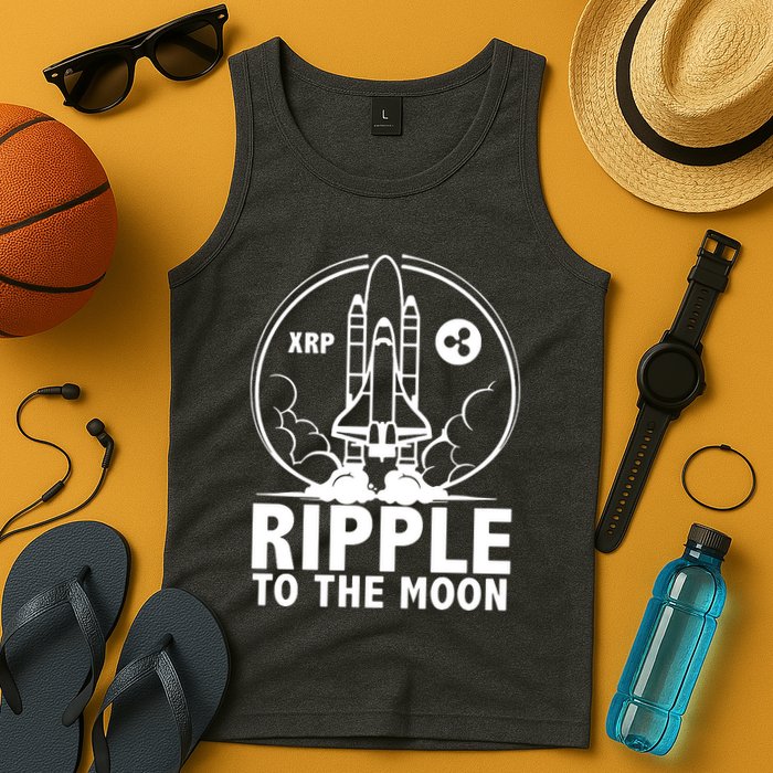 Ripple To The Moon Tank Top