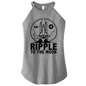 Ripple To The Moon Women's Perfect Tri Rocker Tank