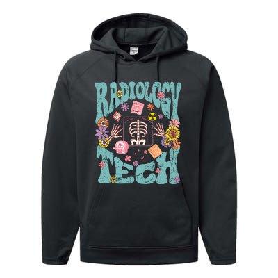 Radiology Tech Technologist Performance Fleece Hoodie