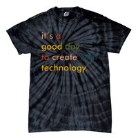 Retro Technology Teacher Tech Teacher Tie-Dye T-Shirt