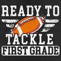 Ready To Tackle First Grade Football First Day Of School Adult Drive Performance Visor