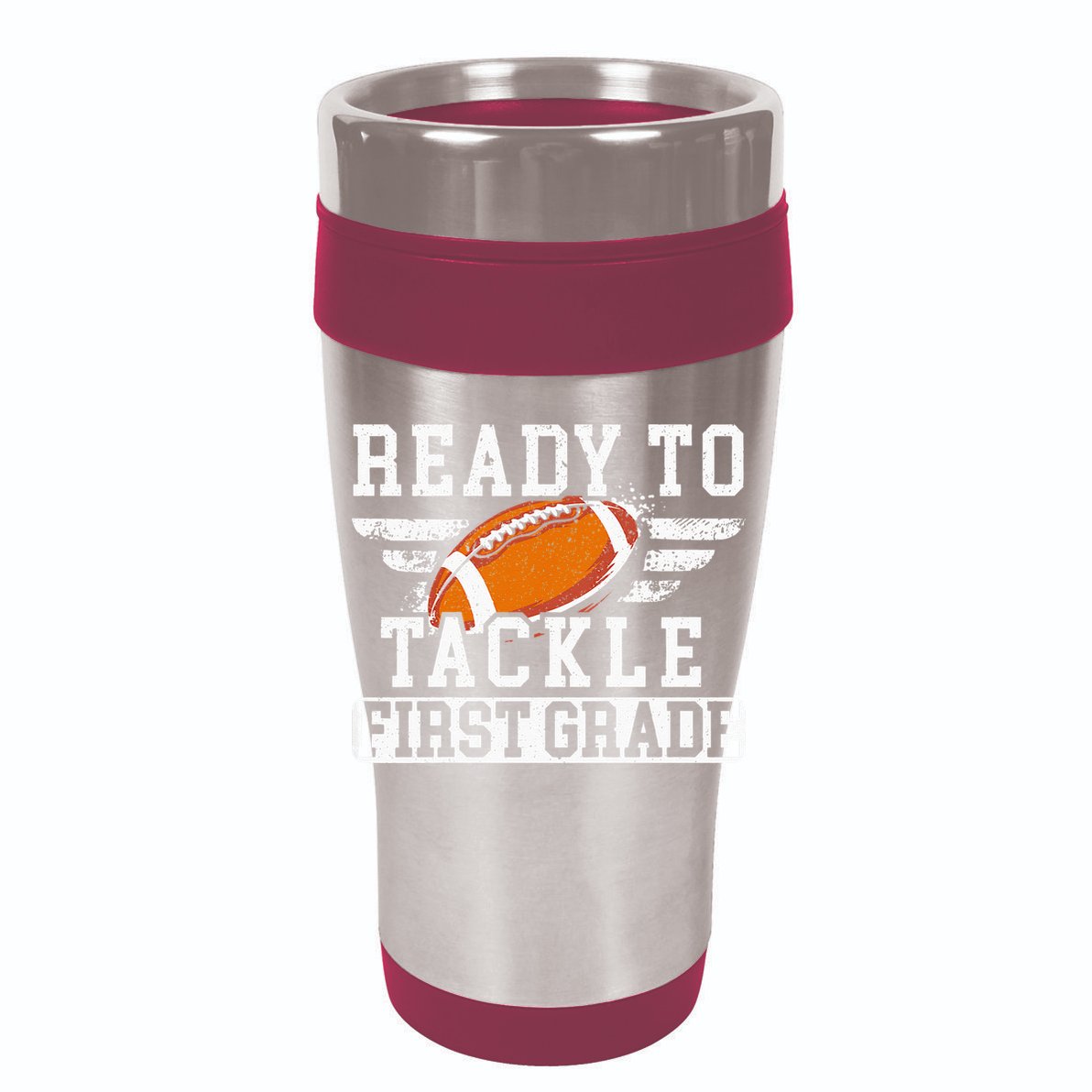 Ready To Tackle First Grade Football First Day Of School Kids Hoodie
