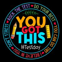 Rock The Test Don't Stress Just Do Your Best Test Day Rock The Test Teach.er Testing Day You Got This Performance Shirt