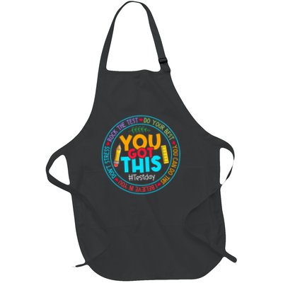 Rock The Test Don't Stress Just Do Your Best Test Day Rock The Test Teach.er Testing Day You Got This Apron