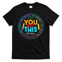 Rock The Test Don't Stress Just Do Your Best Test Day Rock The Test Teach.er Testing Day You Got This T-Shirt