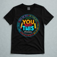 Rock The Test Don't Stress Just Do Your Best Test Day Rock The Test Teach.er Testing Day You Got This T-Shirt
