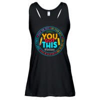 Rock The Test Don't Stress Just Do Your Best Test Day Rock The Test Teach.er Testing Day You Got This Ladies Essential Flowy Tank