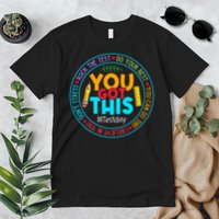 Rock The Test Don't Stress Just Do Your Best Test Day Rock The Test Teach.er Testing Day You Got This Premium T-Shirt