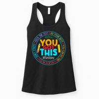 Rock The Test Don't Stress Just Do Your Best Test Day Rock The Test Teach.er Testing Day You Got This Womens Tank Top
