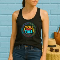 Rock The Test Don't Stress Just Do Your Best Test Day Rock The Test Teach.er Testing Day You Got This Womens Tank Top