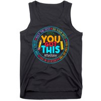 Rock The Test Don't Stress Just Do Your Best Test Day Rock The Test Teach.er Testing Day You Got This Tank Top