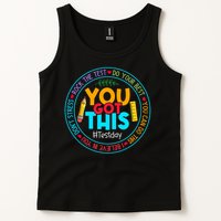 Rock The Test Don't Stress Just Do Your Best Test Day Rock The Test Teach.er Testing Day You Got This Tank Top