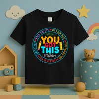 Rock The Test Don't Stress Just Do Your Best Test Day Rock The Test Teach.er Testing Day You Got This Toddler T-Shirt