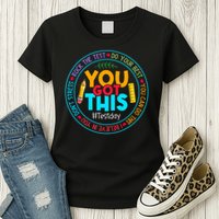 Rock The Test Don't Stress Just Do Your Best Test Day Rock The Test Teach.er Testing Day You Got This Womens T-Shirt