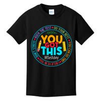 Rock The Test Don't Stress Just Do Your Best Test Day Rock The Test Teach.er Testing Day You Got This Kids T-Shirt