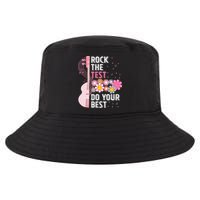 Rock The Test Do Your Best Testing Day Teachers Students Gift Cool Comfort Performance Bucket Hat