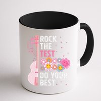 Rock The Test Do Your Best Testing Day Teachers Students Gift Mug