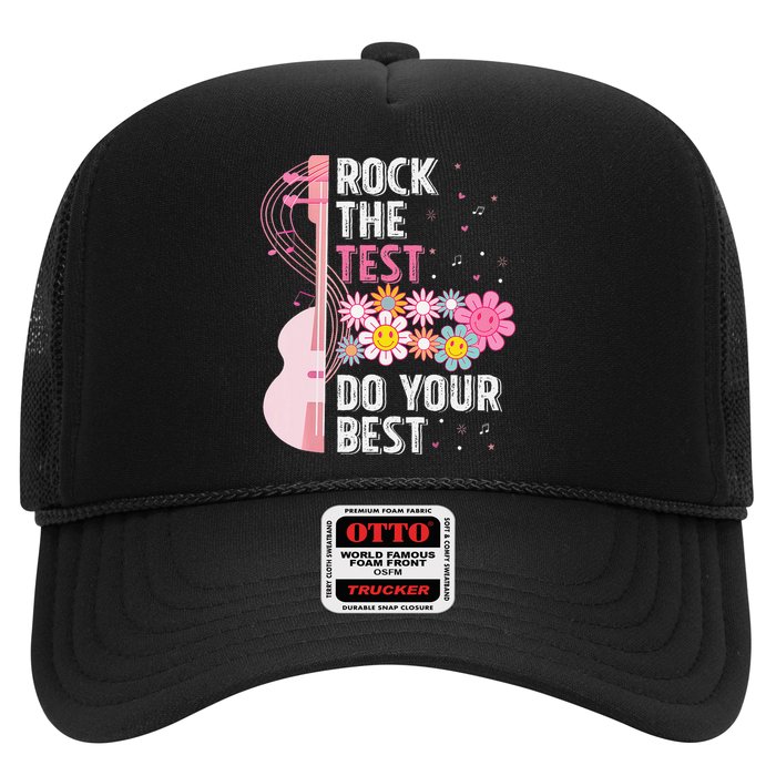 Rock The Test Do Your Best Testing Day Teachers Students Gift Hat