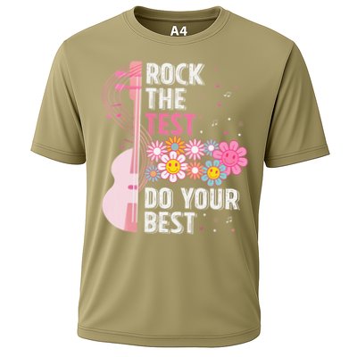 Rock The Test Do Your Best Testing Day Teachers Students Gift Performance Shirt