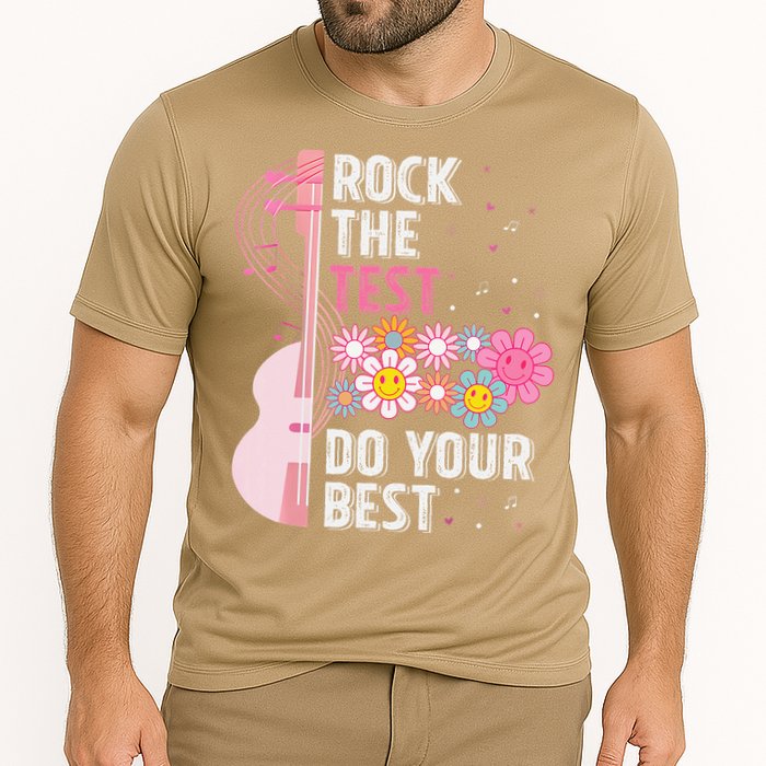 Rock The Test Do Your Best Testing Day Teachers Students Gift Performance Shirt