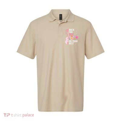 Rock The Test Do Your Best Testing Day Teachers Students Gift Polo