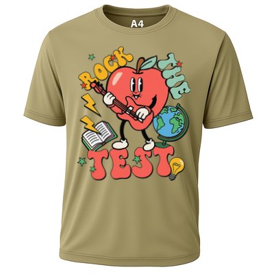 Rock The Test Apple Teacher Appreciation Teacher Graduation Performance Shirt