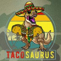 Retro Tacosaurus Taco Dinosaur T Rex Funny Cinco De Mayo Legacy Tie Dye Trucker Hat