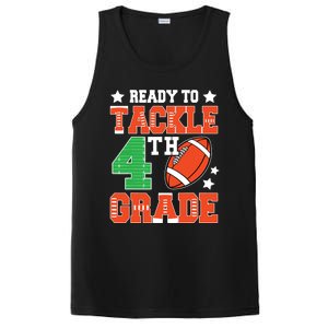 Ready To Tackle Fourth Grade Back To School Football PosiCharge Competitor Tank