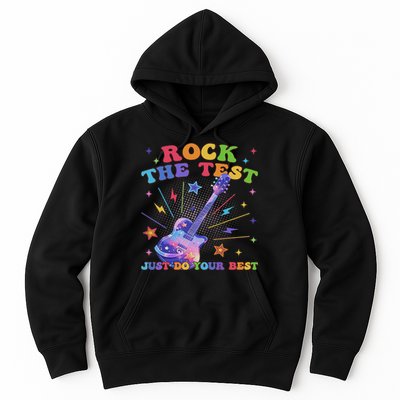 Rock The Test Testing Day Teacher Student Just Do Your Best Hoodie