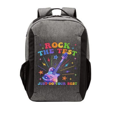 Rock The Test Testing Day Teacher Student Just Do Your Best Vector Backpack
