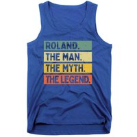 Roland The The Myth The Legend Funny Personalized Quote Gift Tank Top