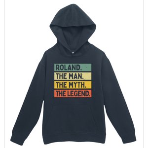 Roland The The Myth The Legend Funny Personalized Quote Gift Urban Pullover Hoodie