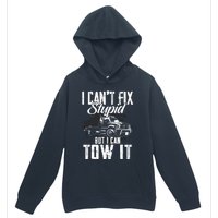 Rollback Tow Truck I CanT Fix Stupid But I Can Tow It Urban Pullover Hoodie