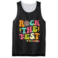 Rock The Test Testing Day Retro Motivational Mesh Reversible Basketball Jersey Tank