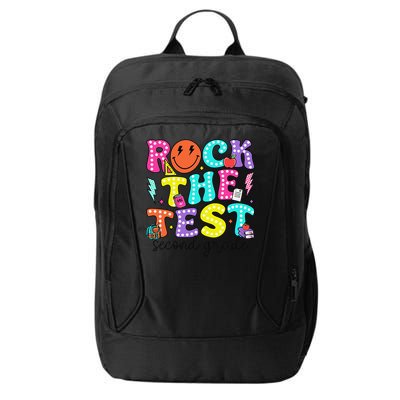 Rock The Test Day 2nd Grade Teacher Second Grade Testing City Backpack