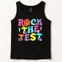 Rock The Test Day 2nd Grade Teacher Second Grade Testing Tank Top