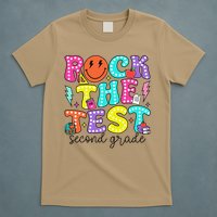 Rock The Test Day 2nd Grade Teacher Second Grade Testing T-Shirt