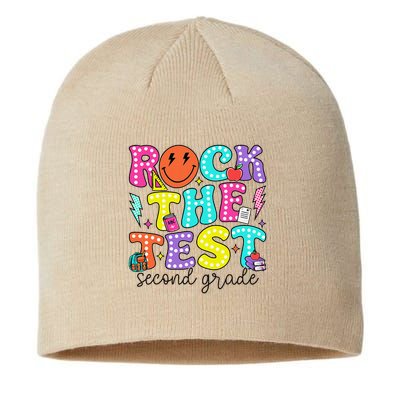 Rock The Test Day 2nd Grade Teacher Second Grade Testing Sustainable Beanie