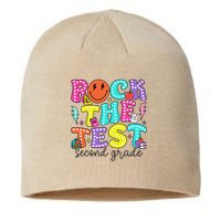 Rock The Test Day 2nd Grade Teacher Second Grade Testing Sustainable Beanie