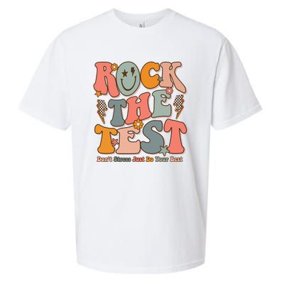 Rock The Test Testing Day DonT Stress Do Your Best Sueded Cloud Jersey T-Shirt