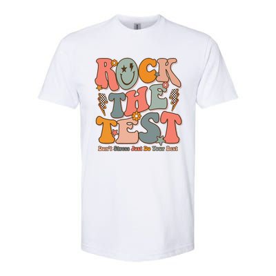 Rock The Test Testing Day DonT Stress Do Your Best Softstyle CVC T-Shirt