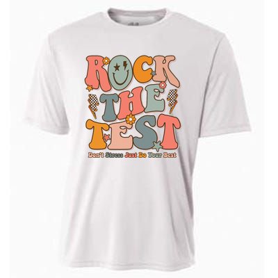 Rock The Test Testing Day DonT Stress Do Your Best Cooling Performance Crew T-Shirt