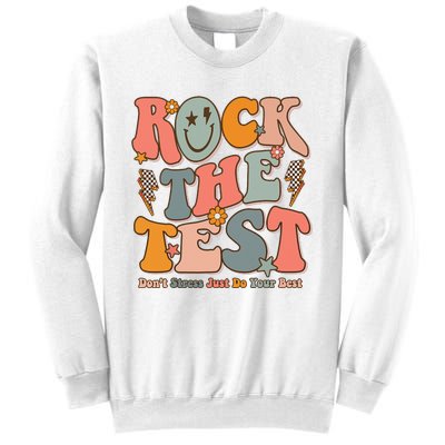 Rock The Test Testing Day DonT Stress Do Your Best Sweatshirt